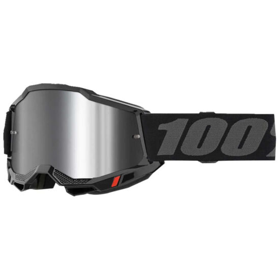 100percent Accuri 2 Goggles Mirror Blue Lens/CAT3 Black