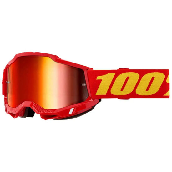 100percent Accuri 2 Goggles Mirror Red Lens/CAT3 Red