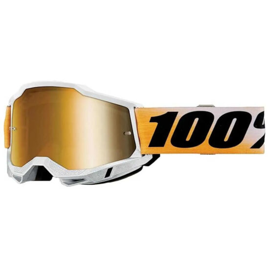 100percent Accuri 2 Goggles Mirror True Gold Lens/CAT3 Shiv