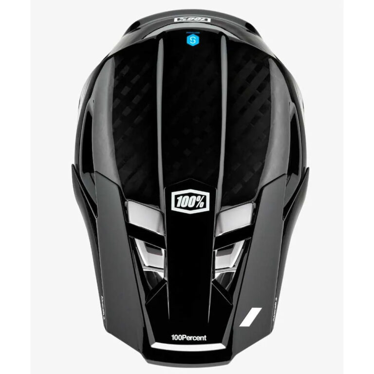 100percent Aircraft 2 Downhill Helmet S Black / White - XL Black / White - Image 5