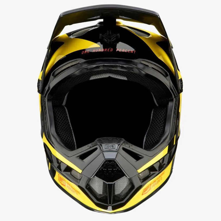 100percent Aircraft Composite Downhill Helmet XS Neon Yellow - XL Neon Yellow - Image 3