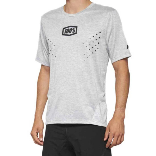 100percent Airmatic Mesh Short Sleeve Enduro Jersey S Grey - XL Grey