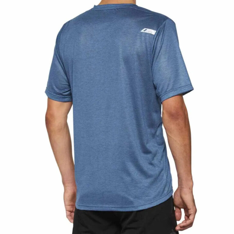 100percent Airmatic Mesh Short Sleeve Enduro Jersey M Slate Blue - L Slate Blue - Image 2