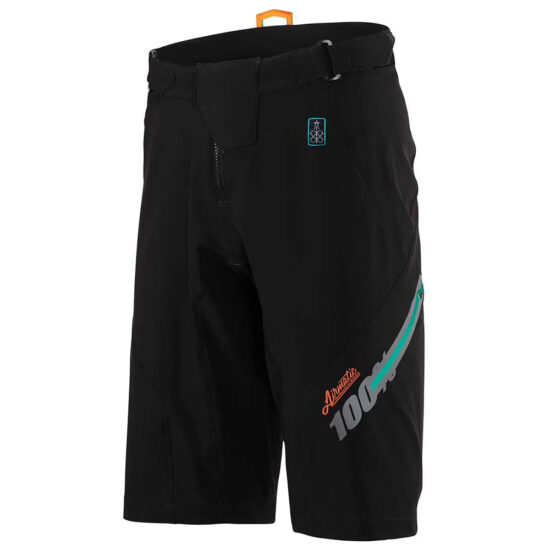 100percent Airmatic Shorts 30 Fast Times Black - 36 Fast Times Black