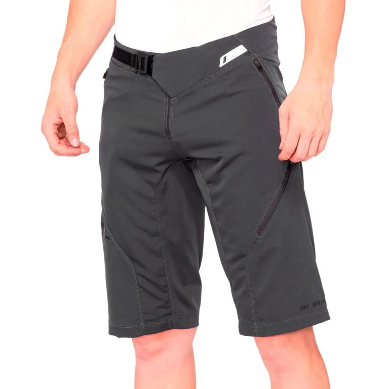 100percent Airmatic Shorts 28 Charcoal - 38 Charcoal