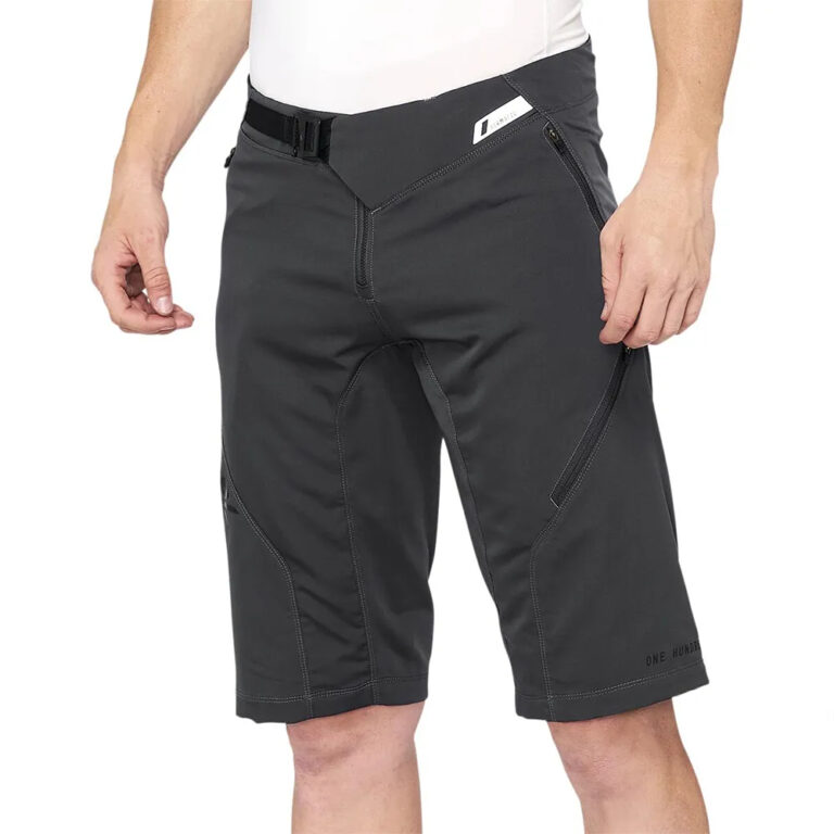 100percent Airmatic Shorts 30 Charcoal - 36 Charcoal