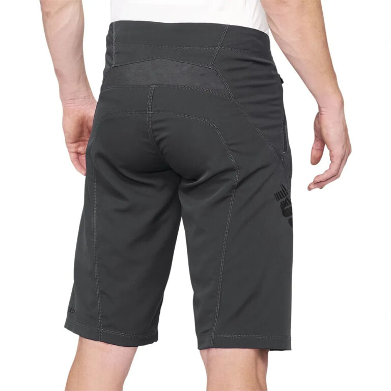 100percent Airmatic Shorts 30 Charcoal - 36 Charcoal - Image 3