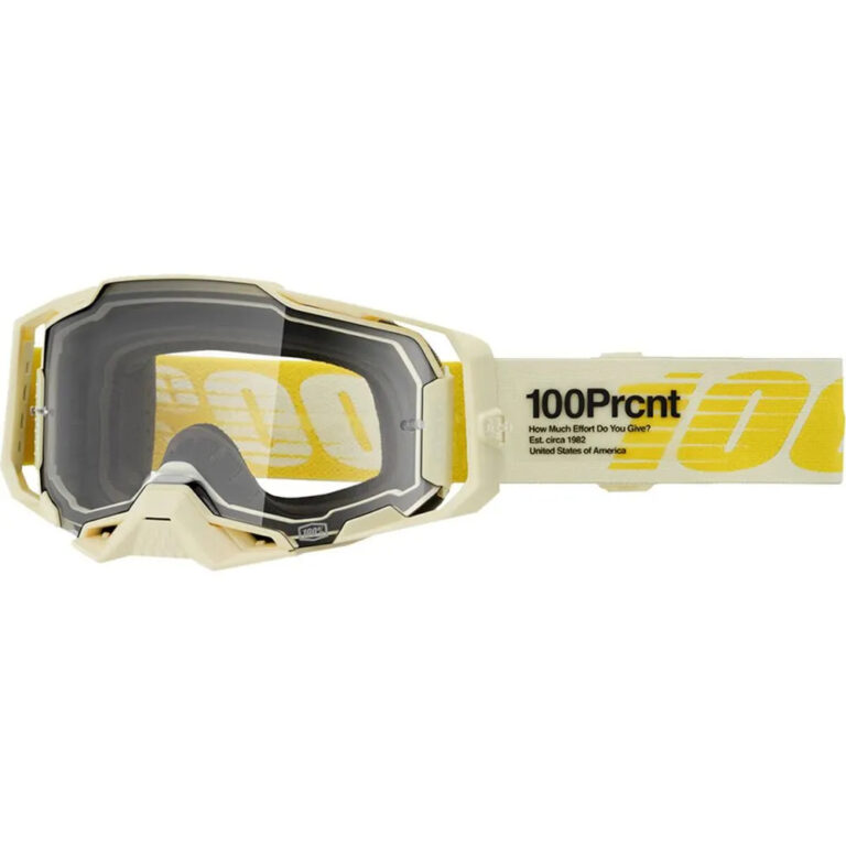 100percent Armega Goggles Clear Lens/CAT0 Barely