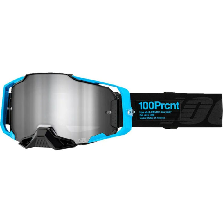 100percent Armega Goggles Mirror Silver Lens/CAT3 Barely 2