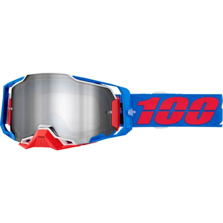 100percent Armega Goggles Mirror Silver Lens/CAT3 Ironclad