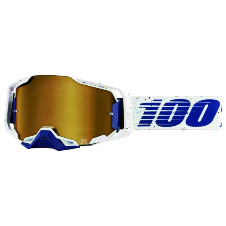 100percent Armega Goggles Mirror True Gold Lens/CAT3 Solis