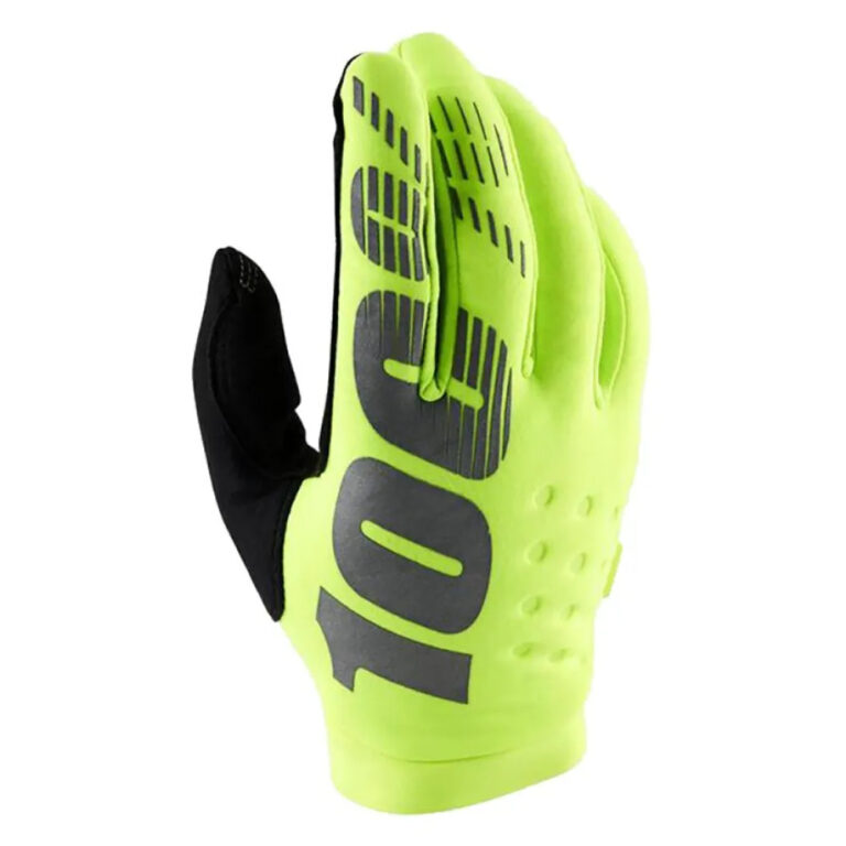 100percent Brisker Gloves 2XL Fluor Yellow