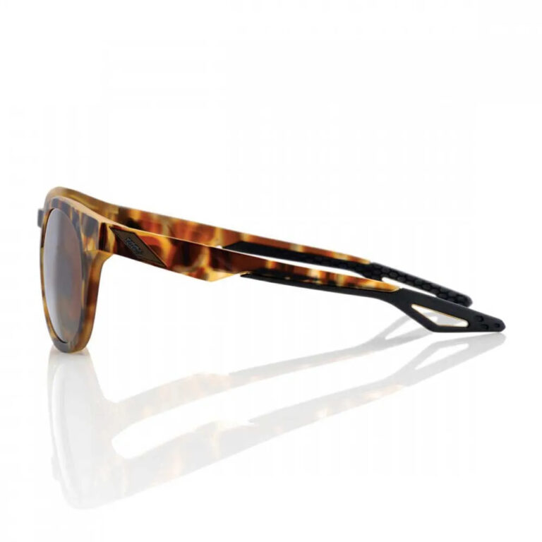 100percent Campo Polarized Sunglasses Bronze Peakpolar/CAT3 Soft Tact Havana - Image 3