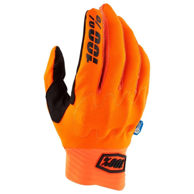 100percent Cognito Smart Shock Gloves S Fluo Orange - 2XL Fluo Orange