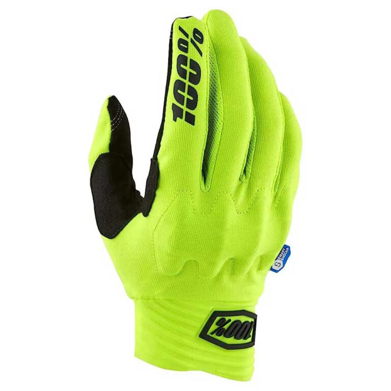 100percent Cognito Smart Shock Gloves S Fluo Yellow - 2XL Fluo Yellow