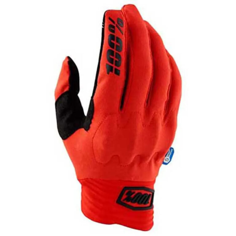 100percent Cognito Smart Shock Gloves S Red - 2XL Red