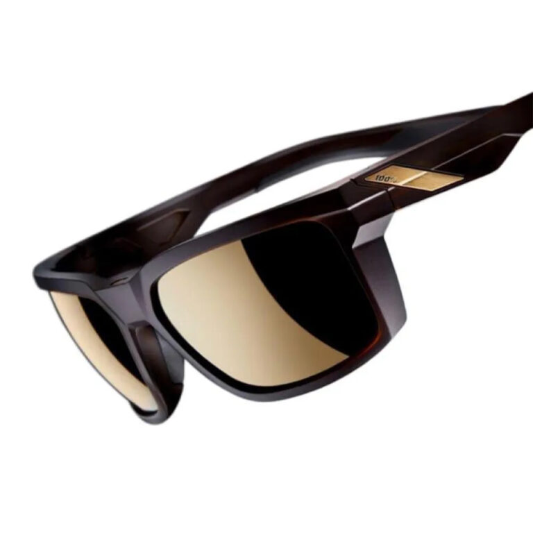 100percent Daze Sunglasses Flash Gold/CAT3 Soft Tact Rootbeer - Image 4