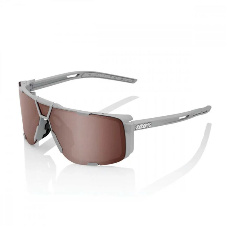 100percent Eastcraft Sunglasses HiPER Crimson Silver Mirror/CAT3 Soft Tact Cool Grey - Image 3