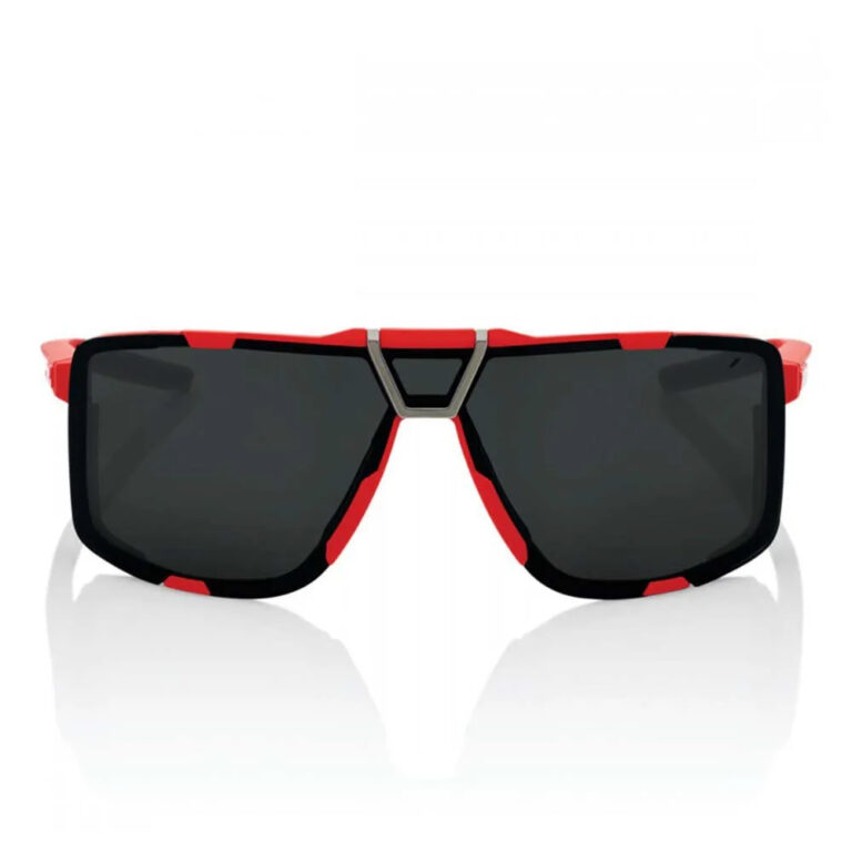 100percent Eastcraft Sunglasses Black Mirror/CAT3 Soft Tact Red - Image 4