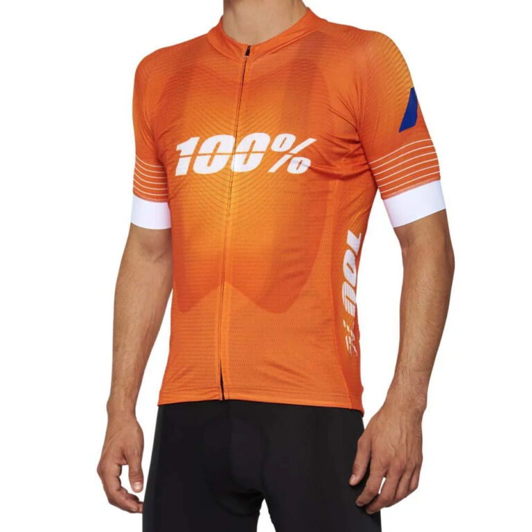 100percent Exceeda Short Sleeve Jersey S Orange - XL Orange