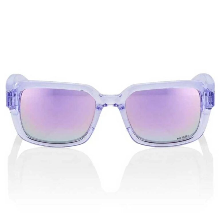 100percent Hudson Sunglasses Hiper Silver Mirror/CAT3 Polished Translucent Lavender - Image 2