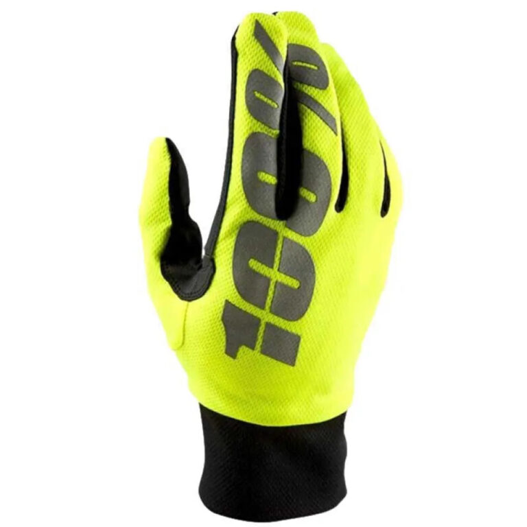 100percent Hydromatic Gloves L Fluo Yellow