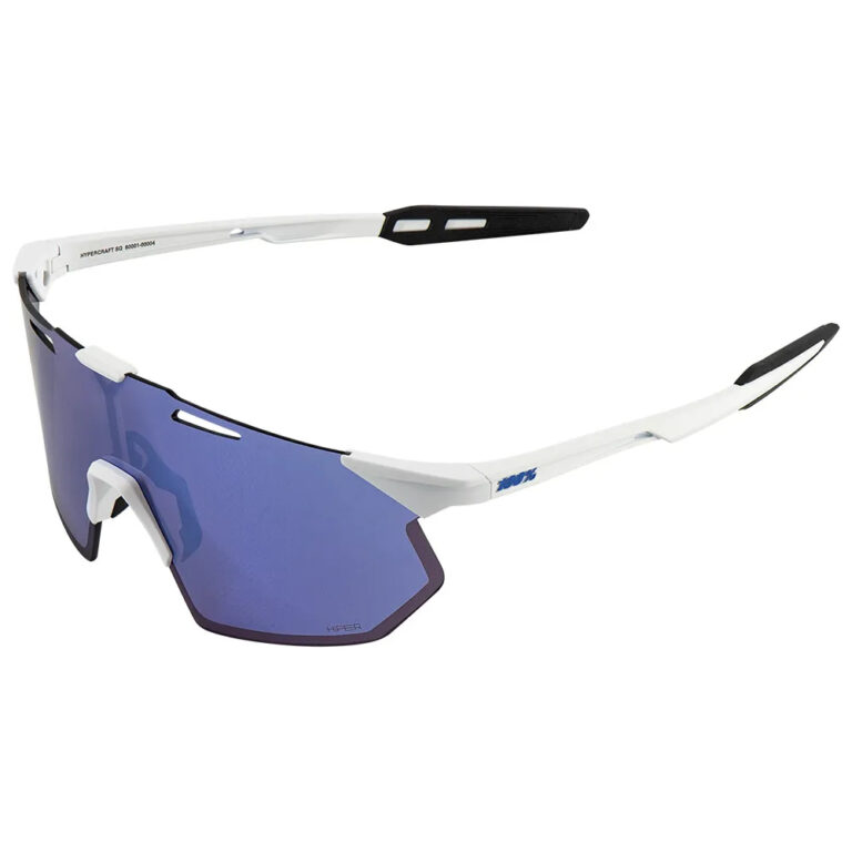 100percent Hypercraft SQ Sunglasses Blue Lens/CAT3 Matte Metallic Digital Brights