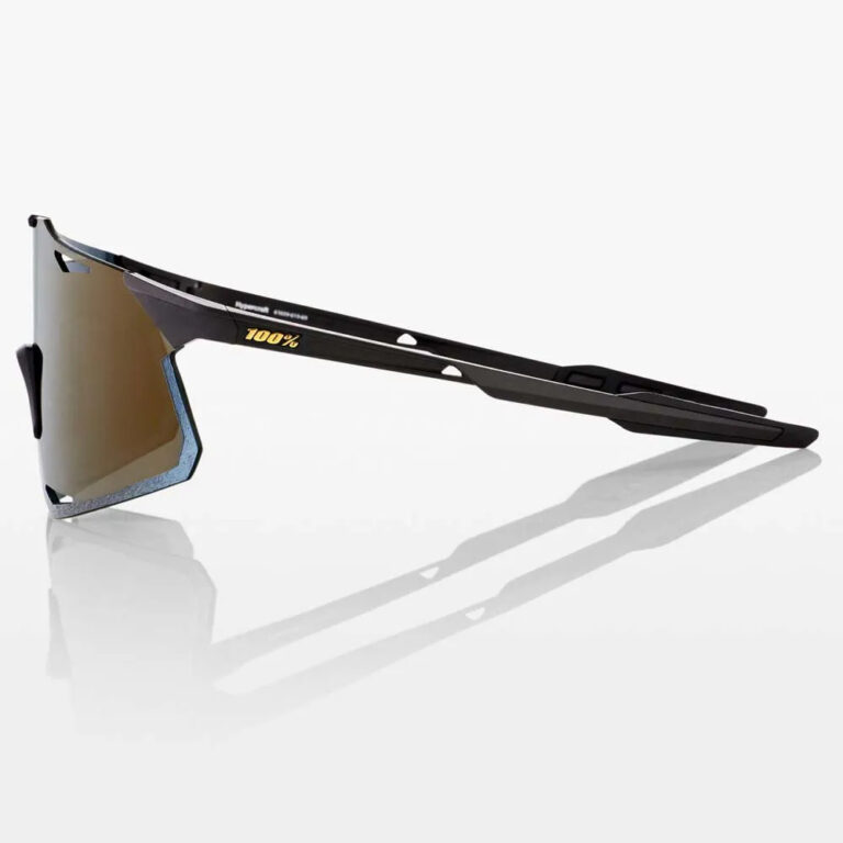 100percent Hypercraft Sunglasses Soft Gold Mirror/CAT3 Matte Black - Image 3