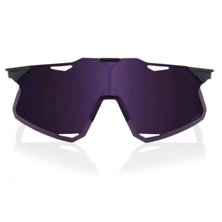 100percent Hypercraft Sunglasses Dark Purple Lens/CAT3 Matte Metallic Digital Brights - Image 2