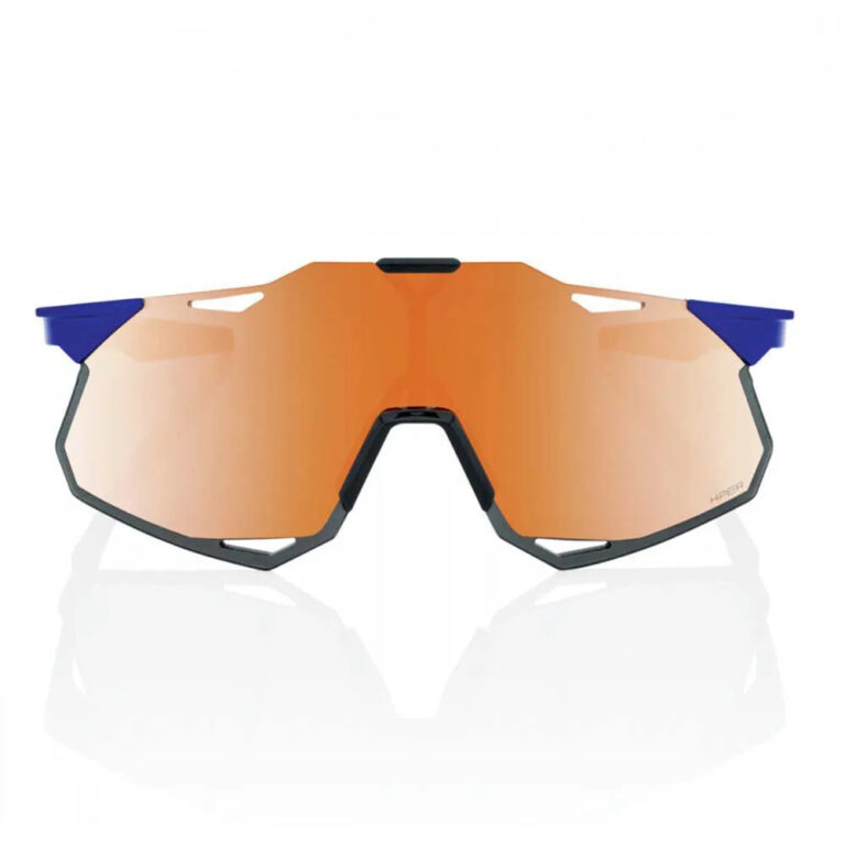 100percent Hypercraft XS Sunglasses HiPER Copper Mirror/CAT3 Gloss Cobalt Blue - Image 2