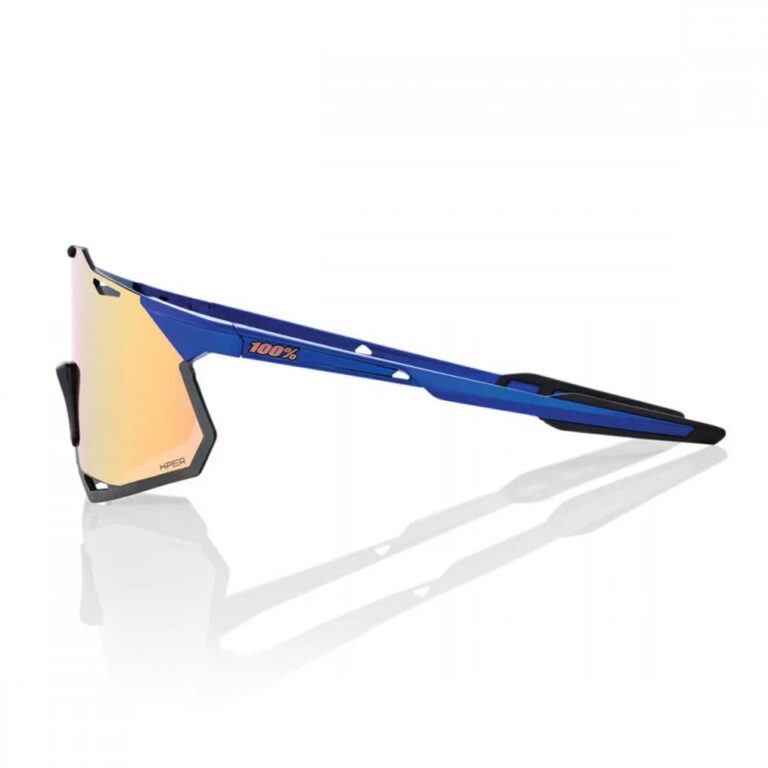 100percent Hypercraft XS Sunglasses HiPER Copper Mirror/CAT3 Gloss Cobalt Blue - Image 3