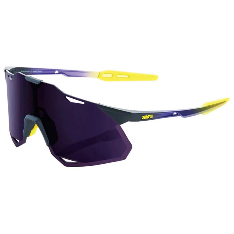 100percent Hypercraft XS Sunglasses Dark Purple Lens/CAT3 Matte Metallic Digital Brights