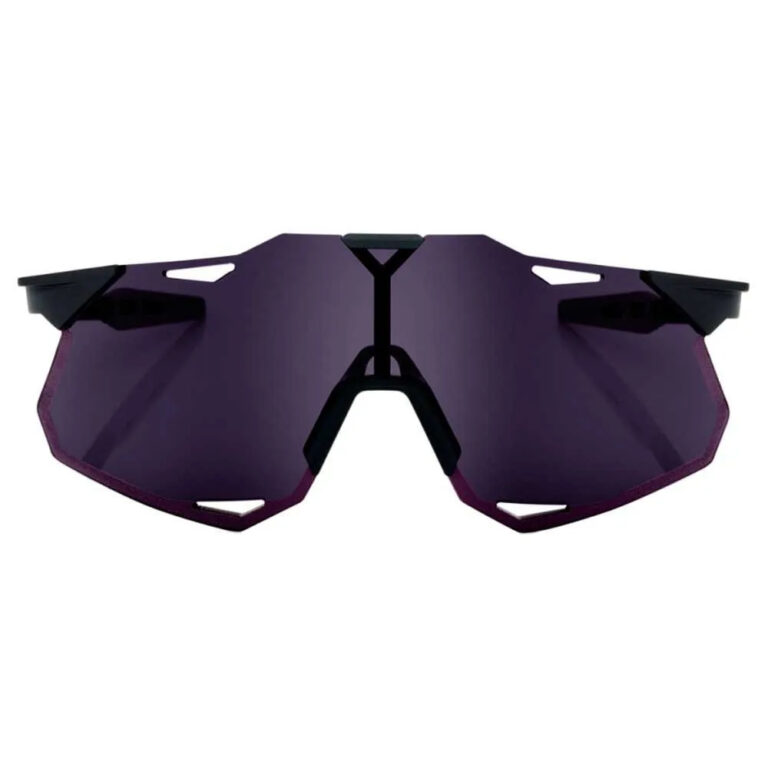 100percent Hypercraft XS Sunglasses Dark Purple Lens/CAT3 Matte Metallic Digital Brights - Image 2