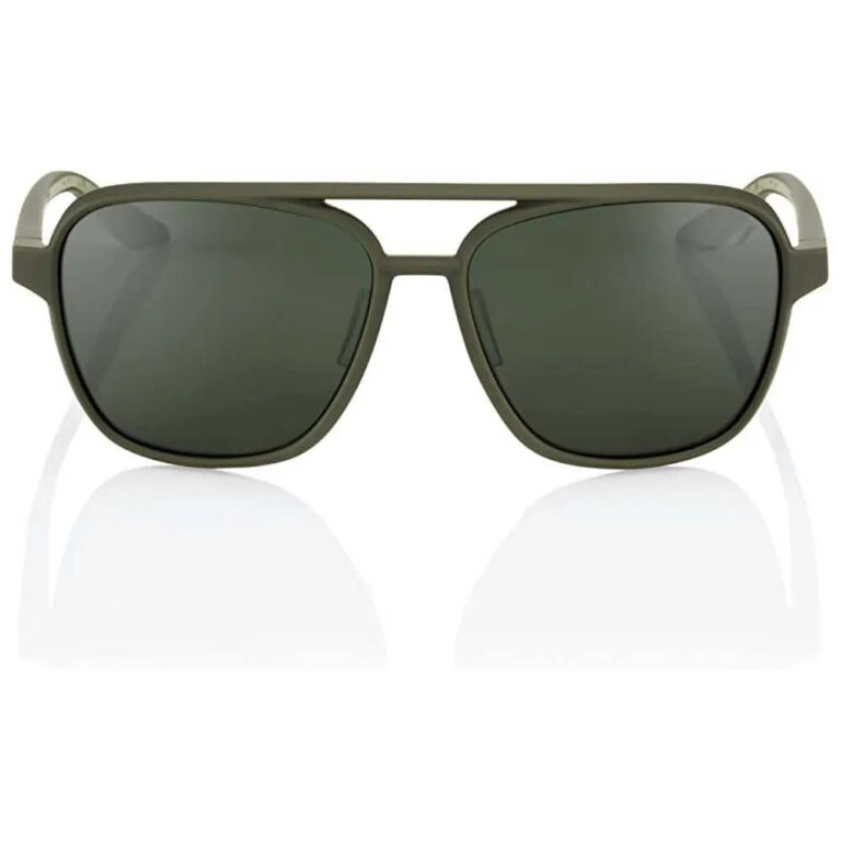 100percent Kasia Sunglasses Grey Green/CAT3 Soft Tact Army Green - Image 2