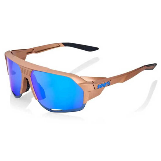 100percent Norvik Sunglasses Blue Multilayer Mirror Lens/CAT3 Matt Copper Chromium