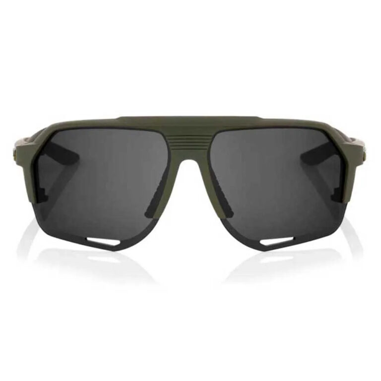 100percent Norvik Sunglasses Smoke Mirror/CAT3 Soft Tact Army Green - Image 2