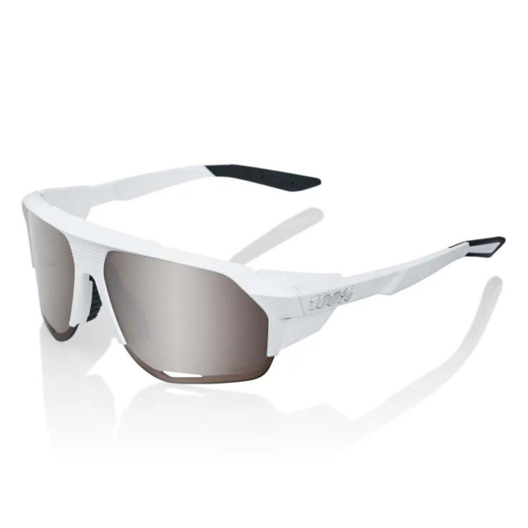 100percent Norvik Sunglasses HiPER Silver Mirror/CAT3 Soft Tact White