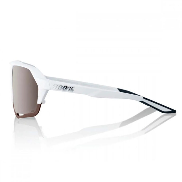 100percent Norvik Sunglasses HiPER Silver Mirror/CAT3 Soft Tact White - Image 5