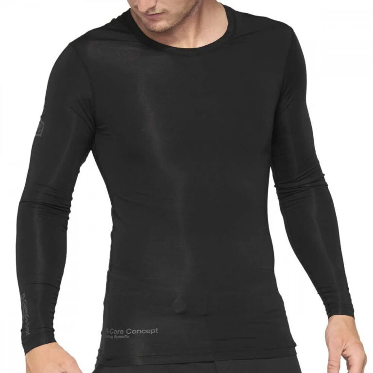 100percent R-Core Concept Long Sleeve Enduro Jersey S Black - XL Black - Image 3