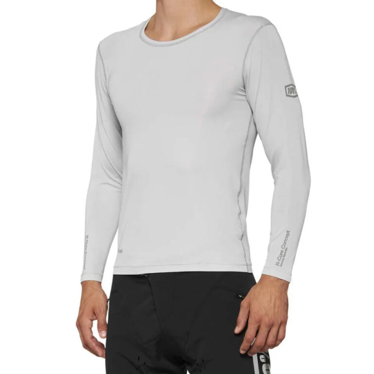 100percent R-Core Concept Long Sleeve Enduro Jersey S Grey - XL Grey