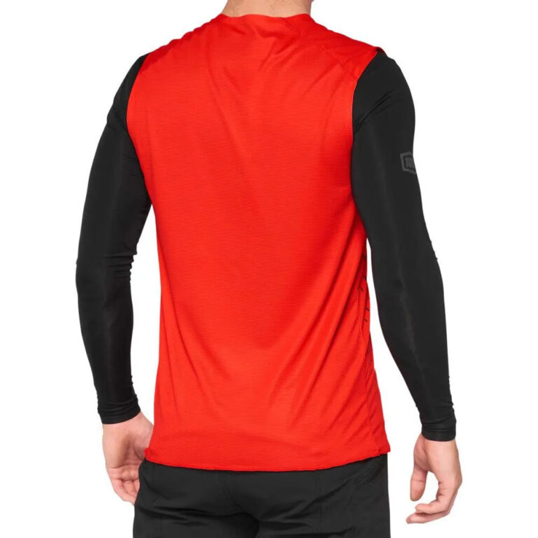 100percent R-Core Concept Long Sleeve Enduro Jersey S Red - XL Red - Image 2