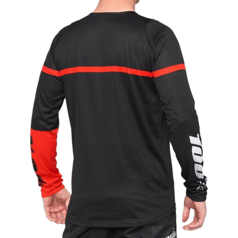 100percent R-Core Long Sleeve Enduro Jersey S Black / Red - Image 2