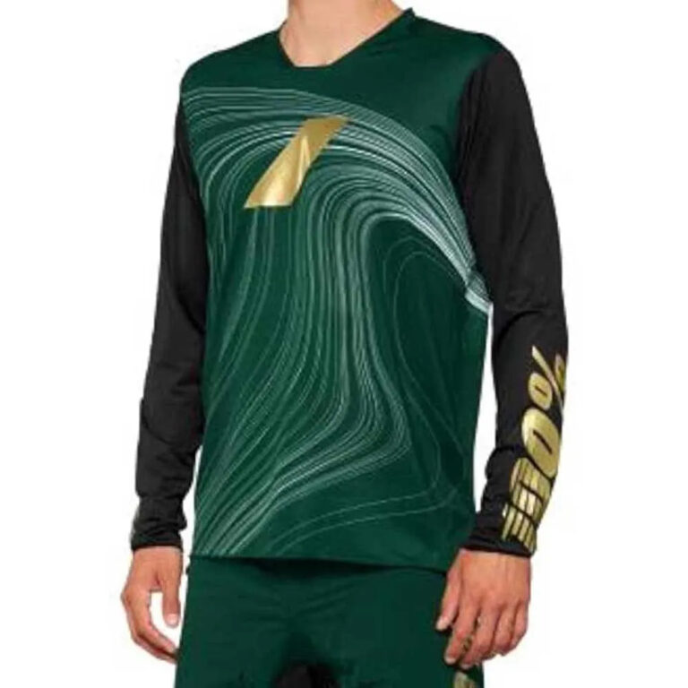 100percent R-Core X Long Sleeve Jersey S Forest Green - XL Forest Green