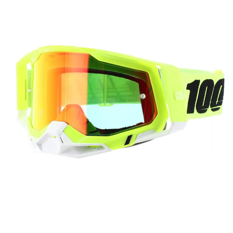 100percent Racecraft 2 Mirror Goggles Red Mirror/CAT1 Yellow