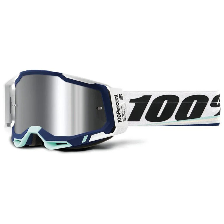 100percent Racecrfat 2 Goggles Silver Flash Mirror/CAT3 Arsham