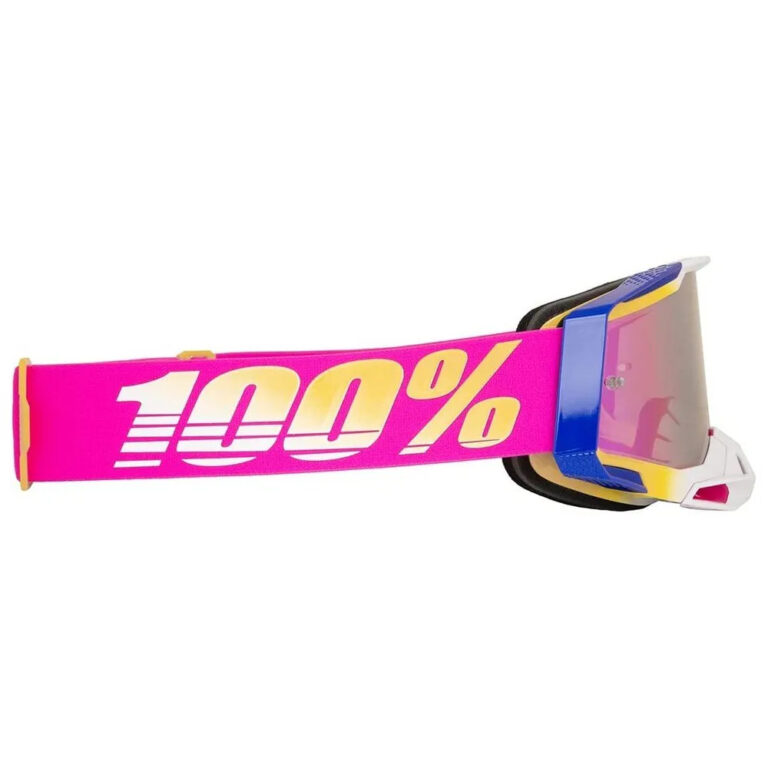 100percent Racecrfat 2 Goggles Pink Mirror/CAT3 Mission - Image 3