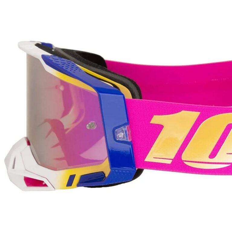 100percent Racecrfat 2 Goggles Pink Mirror/CAT3 Mission - Image 4