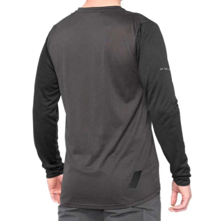 100percent Ridecamp Long Sleeve Enduro Jersey S Black / Charcoal - Image 2