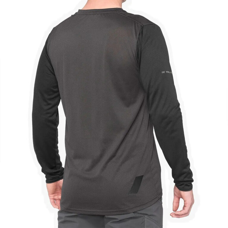 100percent Ridecamp Long Sleeve Jersey M Black / Charcoal - Image 2