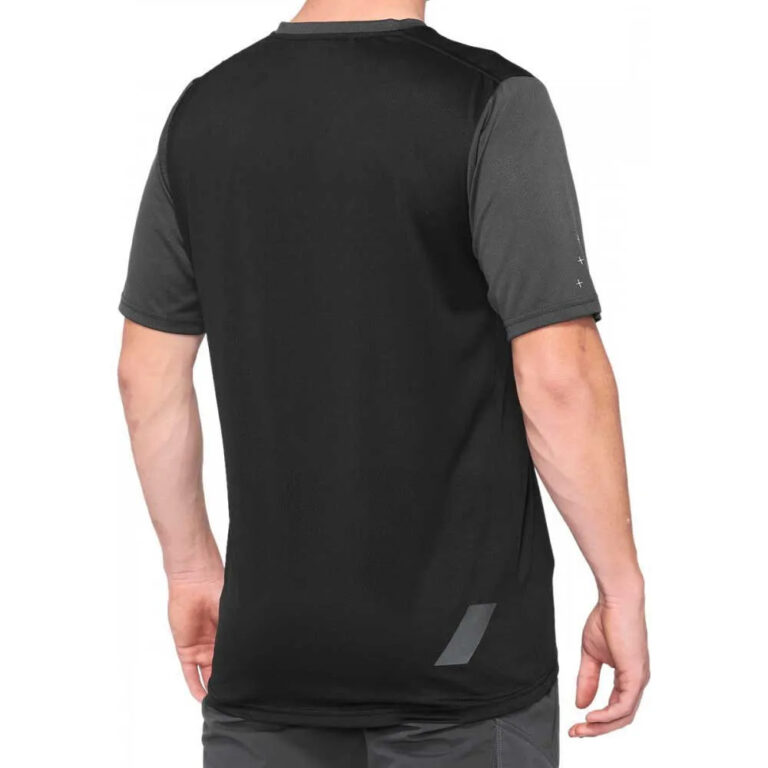 100percent Ridecamp Short Sleeve Enduro Jersey S Black / Charcoal - XL Black / Charcoal - Image 2